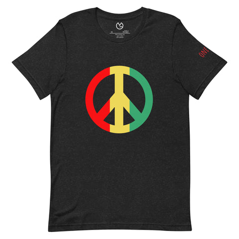 Unisex Peace t-shirt black