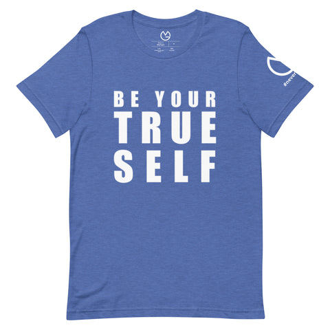 Unisex True Self I t-shirt blue