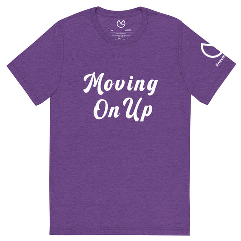 Unisex Movin On Up t-shirt purple