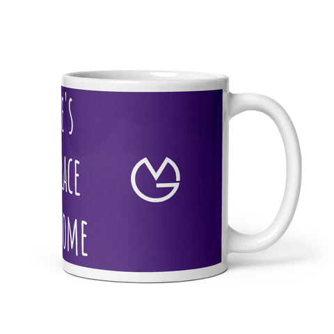 Like home mug purple