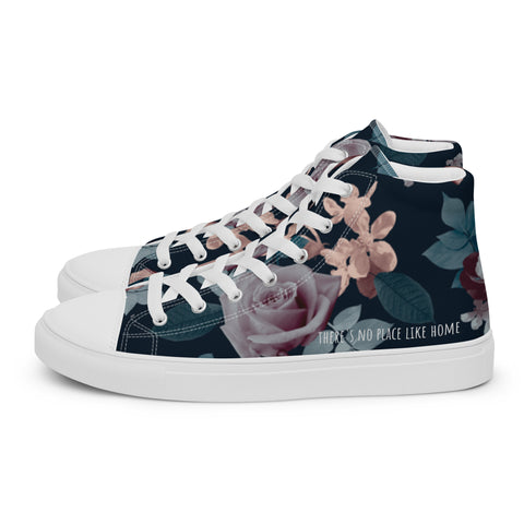 Women’s like home high top canvas shoes