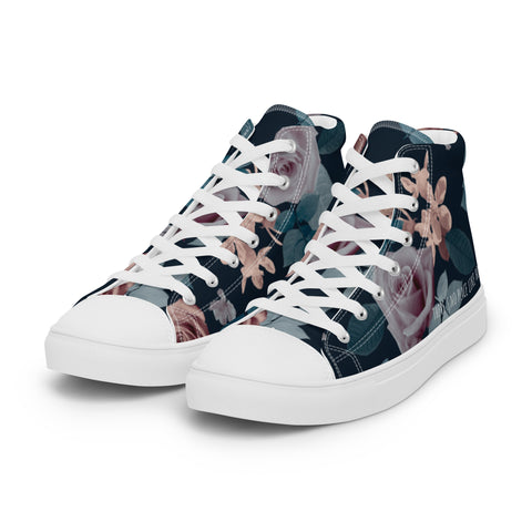 Women’s like home high top canvas shoes