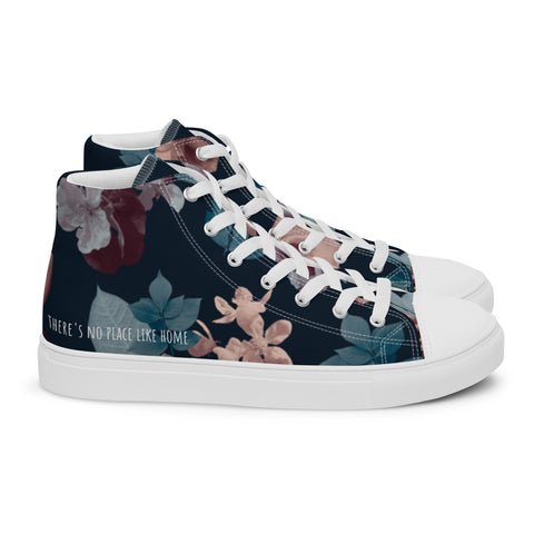 Women’s like home high top canvas shoes