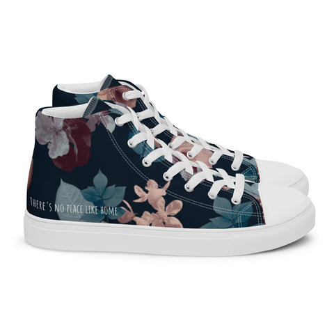 Women’s like home high top canvas shoes