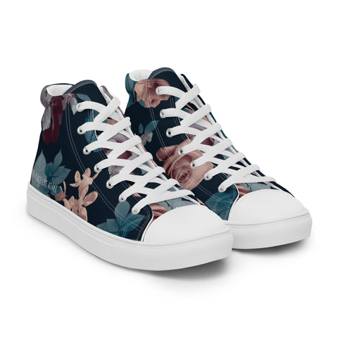 Women’s like home high top canvas shoes